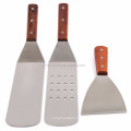 Bakeware stainless steel icing spatula set dough cutter with cake icing spatula